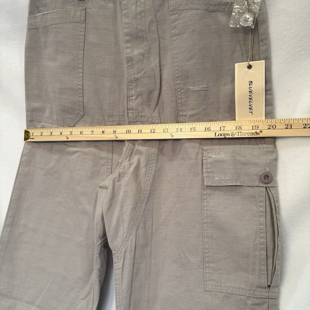 BlueVelvet Distressed Y2K Women’s Cargo Pants Large Street - Picture 3 of 5